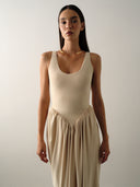 Sculpted Silence Dress