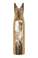 Aurelia Gold Dress