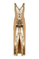 Aurelia Gold Dress