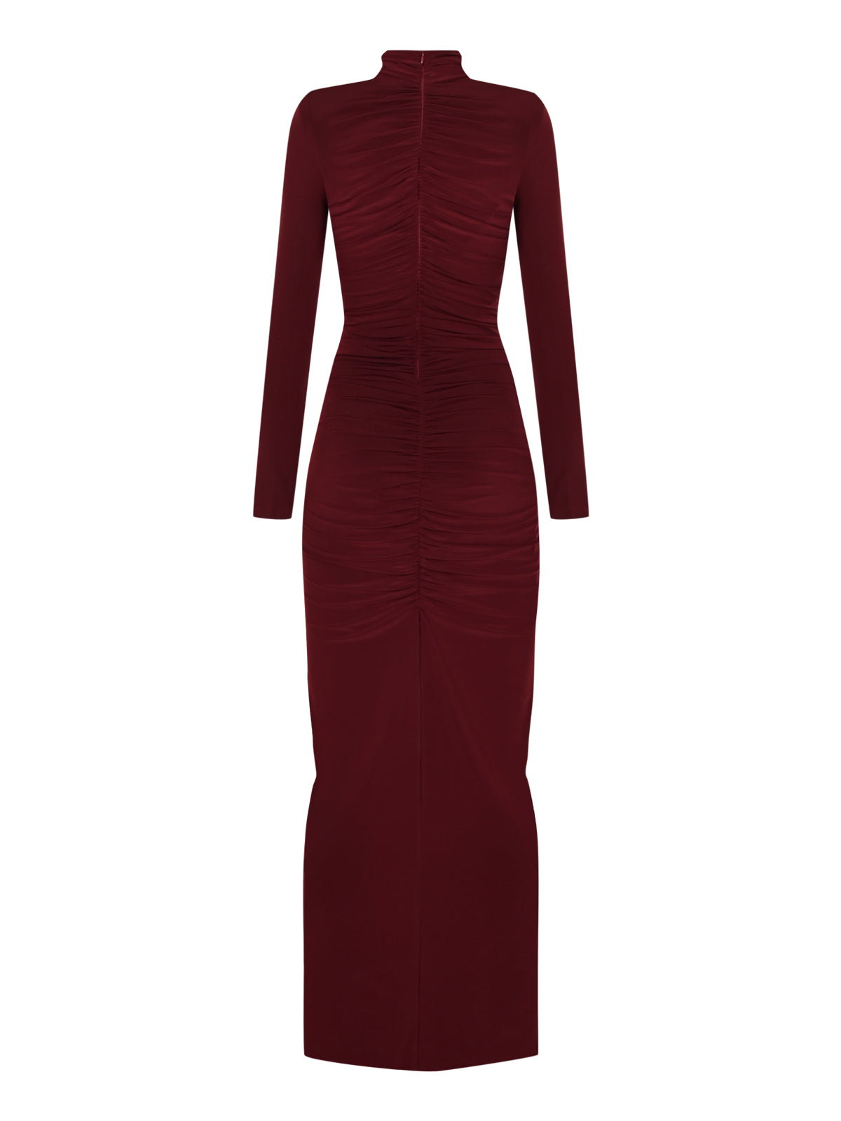 Burgundy Touch Dress