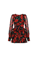 Red Fleur Dress