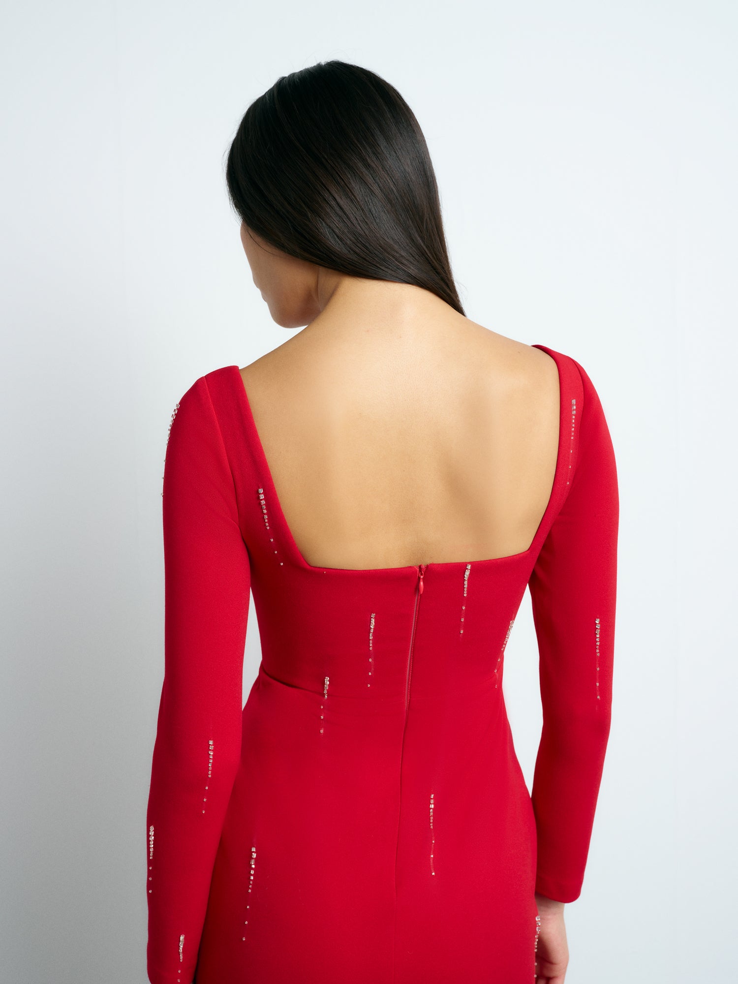 Red Rosana Dress