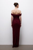 Crimson Vow Dress