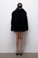 Noctis Shearling Cape
