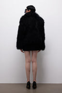 Noctis Shearling Cape