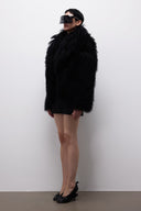 Noctis Shearling Cape