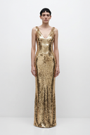 Aurelia Gold Dress