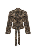 Léonie Leopard Jacket