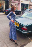 Blue Beatrice Dress